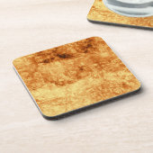 金ゴールドデイジー反射 コースター (左側)