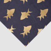 金ゴールドデコペのサメ 薄葉紙 (詳細)