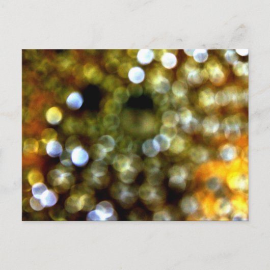 金ゴールドデザイン インビテーションポストカード (正面)