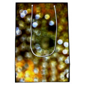 金ゴールドデザイン ミディアムペーパーバッグ (裏面)