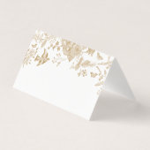 金ゴールドトイレデジュイフローラ座席表テーブルデコール (正面)