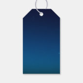 金ゴールドトゥインクルリトルスタードリーミー赤ちゃんシャワー ギフトタグ (裏面)