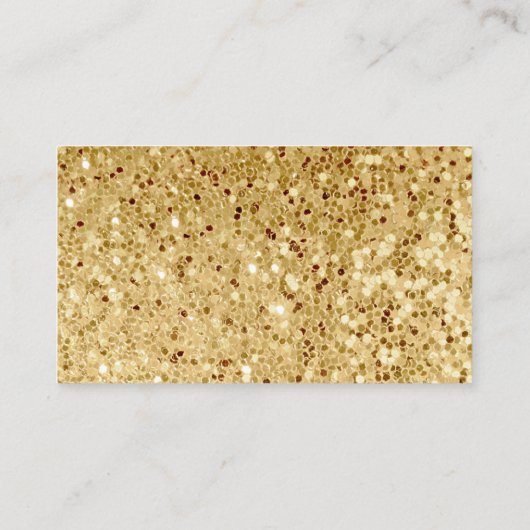 金ゴールドトゥインクルリトルスターベビーおむつラッフルカード エンクロージャーカード (裏面)