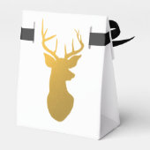 金ゴールドトナカイ結婚アントラー フェイバーボックス (裏面サイド)