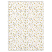 金ゴールドトナカイ テーブルクロス (正面)