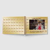 金ゴールドトナカイ&結婚1のカスタム写真 ゲストブック (全面)