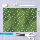 金ゴールドトナカイ 薄葉紙 (クラフト)