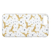 金ゴールドトナカイ Case-Mate iPhoneケース (裏面(横))