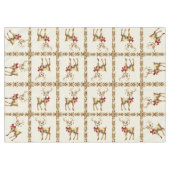 金ゴールドトナディアホリデーテーブルクロス テーブルクロス (正面(横))