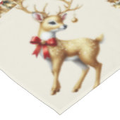 金ゴールドトナディアホリデーテーブルクロス テーブルクロス (アングル)