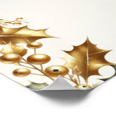 金ゴールドトナディアホリデーポスター ポスター (角)