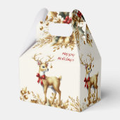 金ゴールドトナリーホリデーギフトボックス フェイバーボックス (裏面サイド)