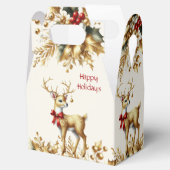 金ゴールドトナリーホリデーギフトボックス フェイバーボックス (オープン)