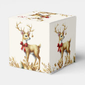 金ゴールドトナリーホリデーギフトボックス フェイバーボックス (裏面サイド)