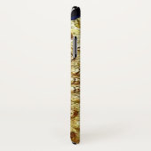 金ゴールドトラシアン円盤モノグラムレッドルビージェム Case-Mate iPhoneケース (裏面/右)