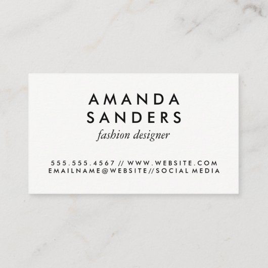 金ゴールドトリムと水玉模様/クラシックモノグラム 名刺 (裏面)