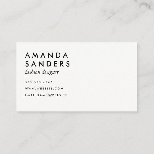 金ゴールドトリムと水玉模様/紫 名刺 (裏面)