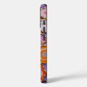 金ゴールドトリム瑪瑙スライスの組み合わせ Case-Mate iPhoneケース (裏面 / 左)