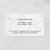 金ゴールドトレイナイフロゴ |料理 名刺 (裏面)