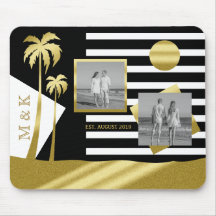 金ゴールドトロピカルパームツリーズビーチインスタグラム写真