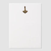 金ゴールドトーハンマーベリム紙 ベラム紙招待状 (正面)