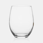 金ゴールドトーハンマーワイングラス ステムなしワイングラス (右)