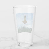 金ゴールドトーハンマー木コリンズグラスタンブラー タンブラーグラス (裏面)