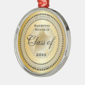 金ゴールドトーンクラス2023スター卒業オーナメント メタルオーナメント (左)