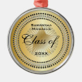 金ゴールドトーンクラス2023スター卒業オーナメント メタルオーナメント (正面)