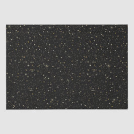 金ゴールドトーングリッターと黒のキラキラ 薄葉紙