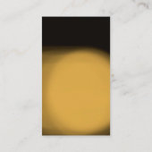 金ゴールドトーンモノグラムインテリアデザイナー名刺 名刺 (裏面)