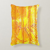 "金ゴールドトーン" (綿)アクセント枕 アクセントクッション (正面(垂直))