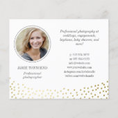 金ゴールドドットフォトコラージュプロフェッショナル チラシ (裏面)