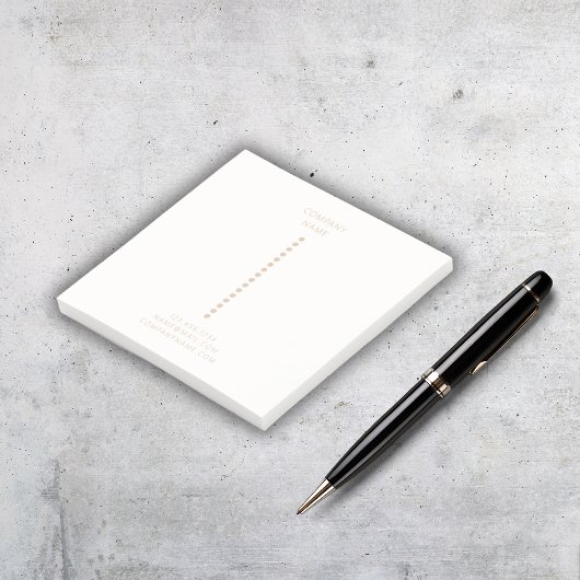 金ゴールドドットミニマルシンプルプロフェッショナル ポストイット