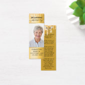 金ゴールドドリップエレガント記念葬式ブックマーク (デスク)