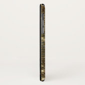 金ゴールドドリップスクレジットカードスタイル Case-Mate iPhoneケース (裏面/左)