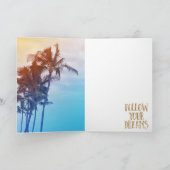 金ゴールドドリームカウアイパームツリーズ カード (内部)