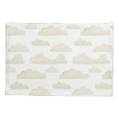 金ゴールドドリームタイムウォーターカラークラウドパイロケース 枕カバー (裏面-左)