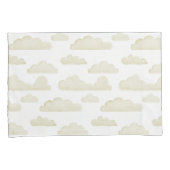 金ゴールドドリームタイムウォーターカラークラウドパイロケース 枕カバー (正面右)