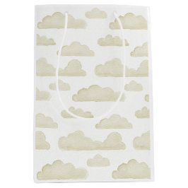 金ゴールドドリームタイムウォーターカラークラウド抱き枕 ミディアムペーパーバッグ