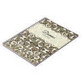 金ゴールドドリーム日記 ノートブック (左側)