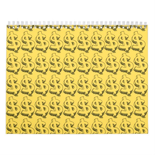 金ゴールドドル カレンダー (カバー)