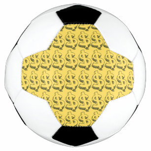 金ゴールドドル サッカーボール