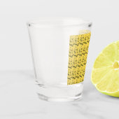 金ゴールドドル ショットグラス (左)