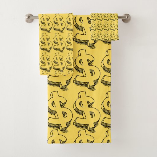 金ゴールドドル バスタオルセット (インサイチュ)