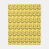 金ゴールドドル フリースブランケット (正面)