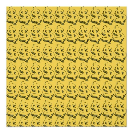 金ゴールドドル ポスター (正面)