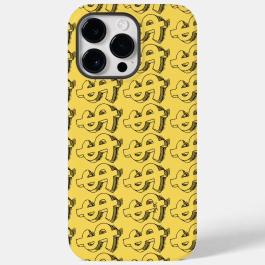 金ゴールドドル Case-Mate iPhoneケース (裏面)