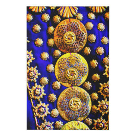 金ゴールドドレスの装飾 フェイクキャンバスプリント