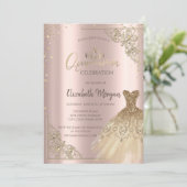 金ゴールドドレスティアラ，ダイヤモンドバラ金ゴールドキンセアニラ 招待状 (スタンド正面)